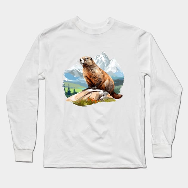 Marmot Long Sleeve T-Shirt by zooleisurelife